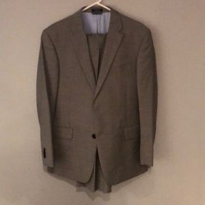 Mens Gray Suit Tommy Hilfiger 40s - image 1